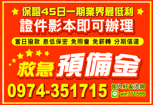 救急預備金